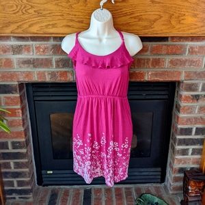 SO pink sundress junior size large